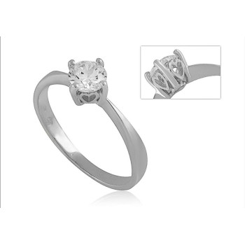 Fehérarany Gyűrű (méret:54) AU 93118