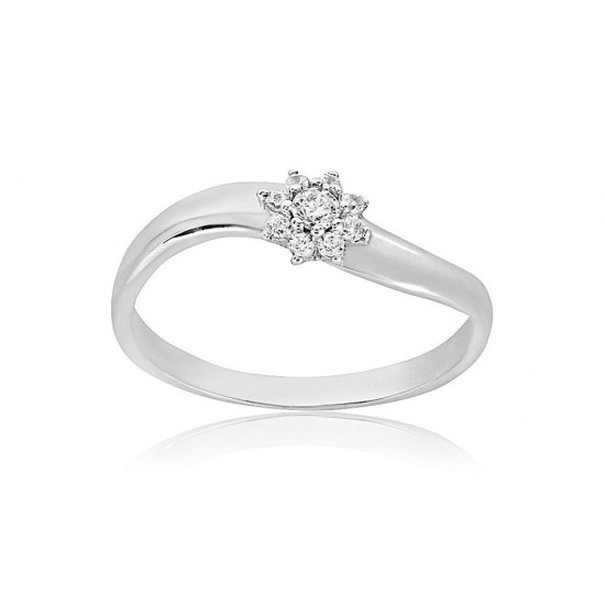 Fehérarany Gyűrű (méret:52) AU 96207 Fehérarany Gyűrű (méret:52) AU 96207