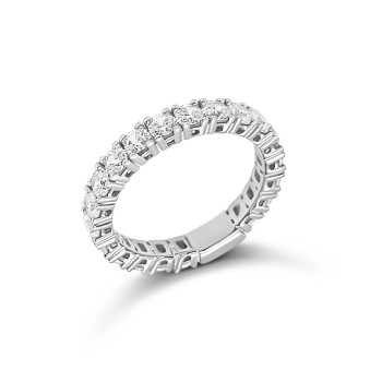 Fehérarany Gyűrű (méret:56) AU 96384