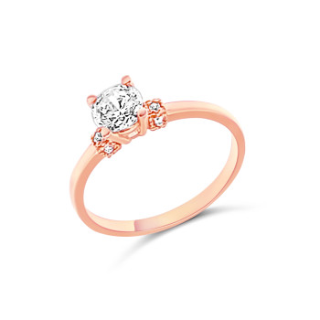 Rozé Arany Gyűrű (méret:60) AU 72735