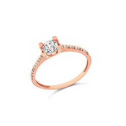 Rozé Arany Gyűrű (méret:60) AU 72736 Rozé Arany Gyűrű (méret:60) AU 72736