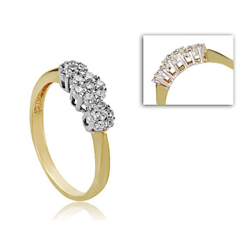 Arany Gyűrű (méret:55) AU 91254