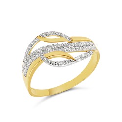 Arany Gyűrű (méret:67) AU 86343