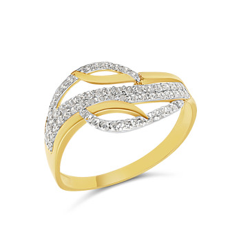 Arany Gyűrű (méret:67) AU 86343