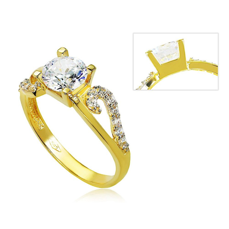 Arany Gyűrű (méret:58) AU 95547