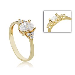 Arany Gyűrű (méret:54) AU 95558