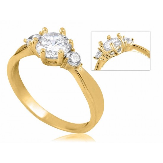 Arany Gyűrű (méret:58) AU 96210 Arany Gyűrű (méret:58) AU 96210