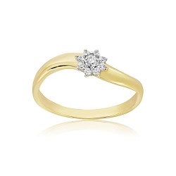 Arany Gyűrű (méret:54) AU 93110