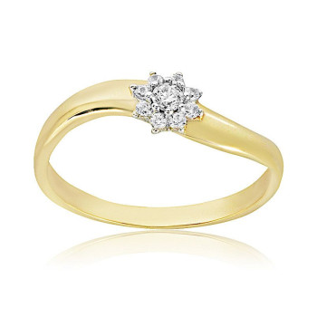 Arany Gyűrű (méret:54) AU 93110