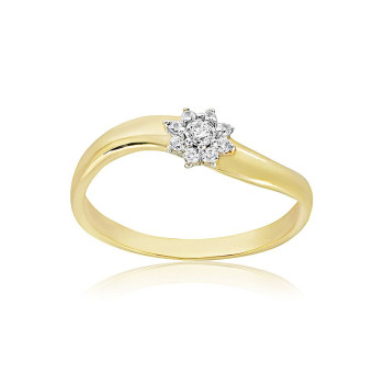 Arany Gyűrű (méret:54) AU 93110