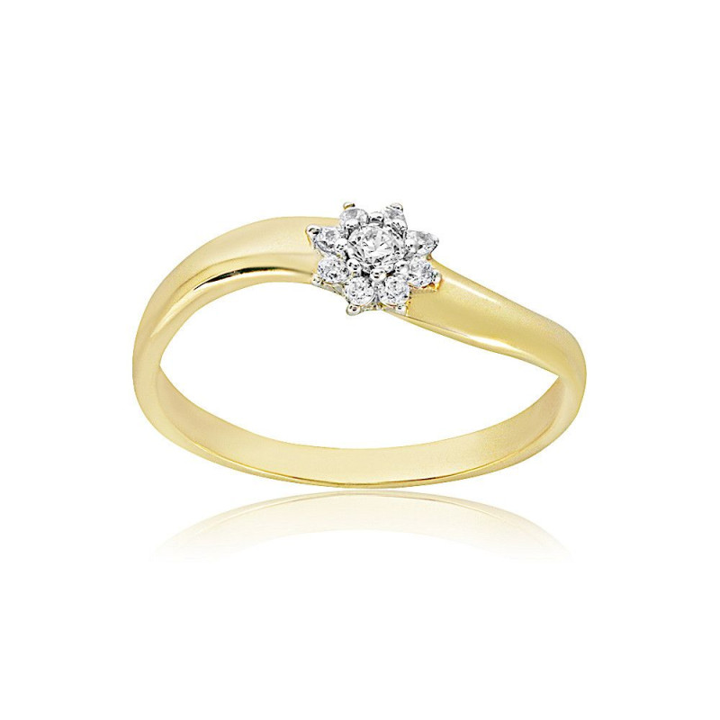 Arany Gyűrű (méret:54) AU 93110