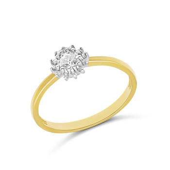 Arany Gyűrű (méret:58) AU 85548