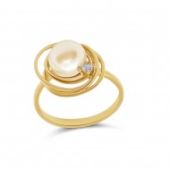 Arany Gyűrű (méret:57) AU 79779