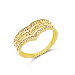 Arany Gyűrű (méret:55) AU 82327