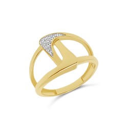 Arany Gyűrű (méret:57) AU 92408