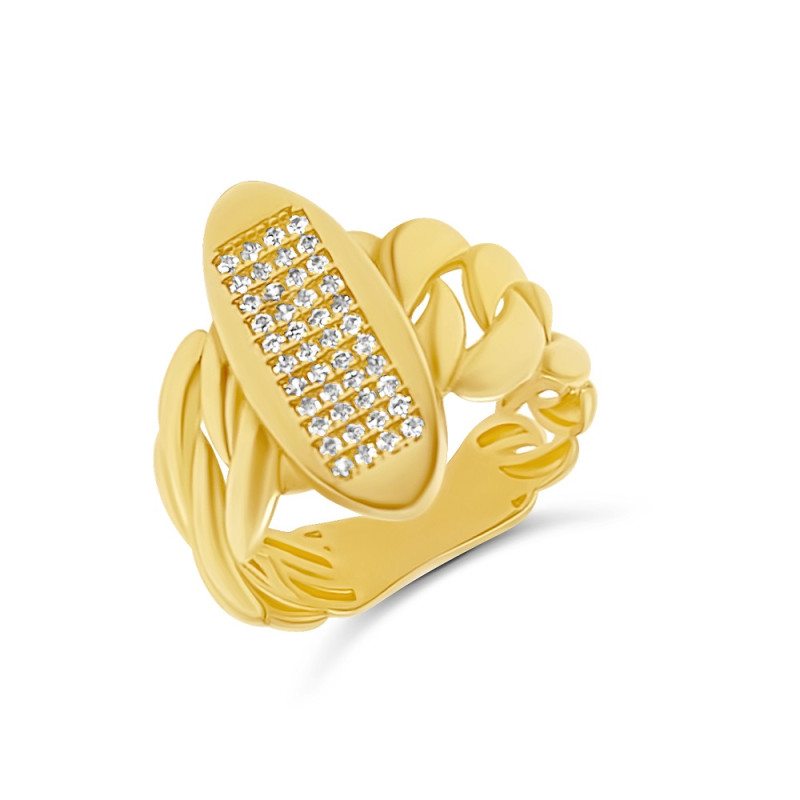 Arany Gyűrű (méret:57) AU 93248