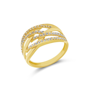 Arany Gyűrű (méret:55) AU 82091