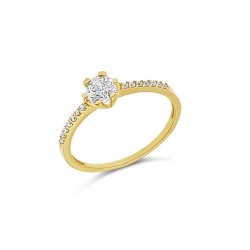 Arany Gyűrű (méret:54) AU 96530