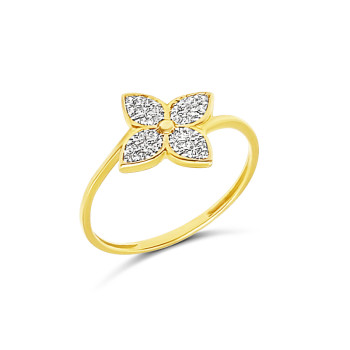 Arany Gyűrű (méret:60) AU 95607