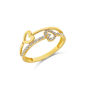 Arany Gyűrű (méret:50) AU 95867