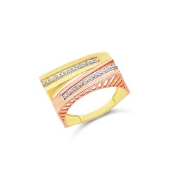 Arany Gyűrű (méret:57) AU 96026