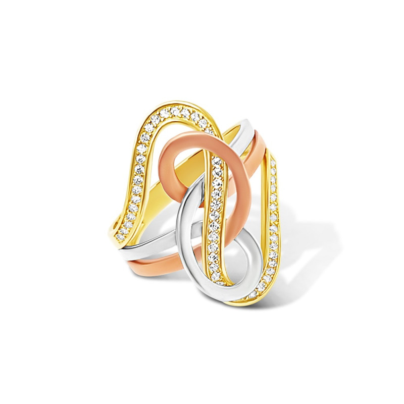 Arany Gyűrű (méret:55) AU 96028