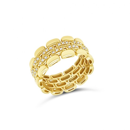 Arany Gyűrű (méret:55) AU 96243