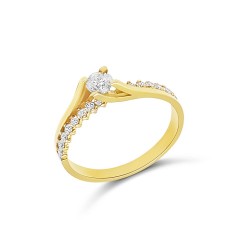 Arany Brill Köves Gyűrű (méret:55) AU 94169 Arany Brill Köves Gyűrű (méret:55) AU 94169