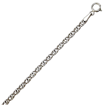 Fehérarany Karlánc (méret:19) AU 91223