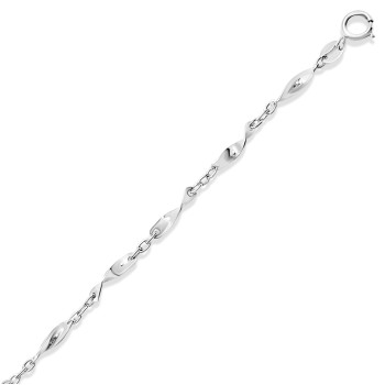 Fehérarany Karlánc (méret:18,5) AU 92749