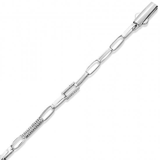 Fehérarany Karlánc (méret:18,5) AU 94632