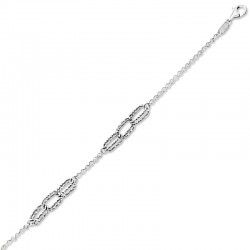 Fehérarany Karlánc (méret:17,19) AU 95837 Fehérarany Karlánc (méret:17,19) AU 95837