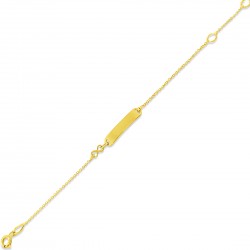 Arany Gyermek Karlánc (méret:12-14) AU 78599 Arany Gyermek Karlánc (méret:12-14) AU 78599