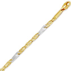 Arany Tömör Karlánc (méret:21) AU 76593