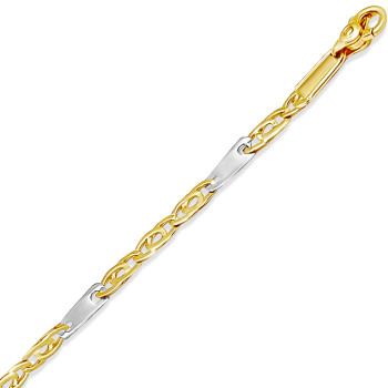 Arany Tömör Karlánc (méret:21) AU 76593