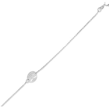 Fehérarany Karlánc (méret:17,5;20,5) AU 95611