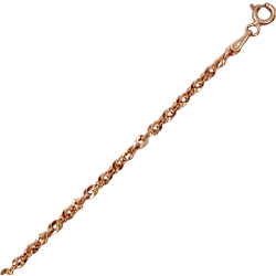 Rozé Arany Karlánc (méret:19) AU 91767