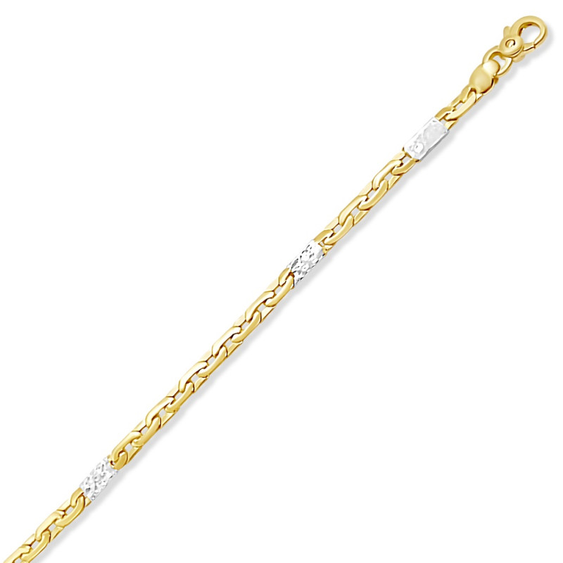 Arany Tömör Karlánc (méret:19) AU 92813