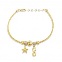 Arany Karlánc (méret:17,5-20,5) AU 96325