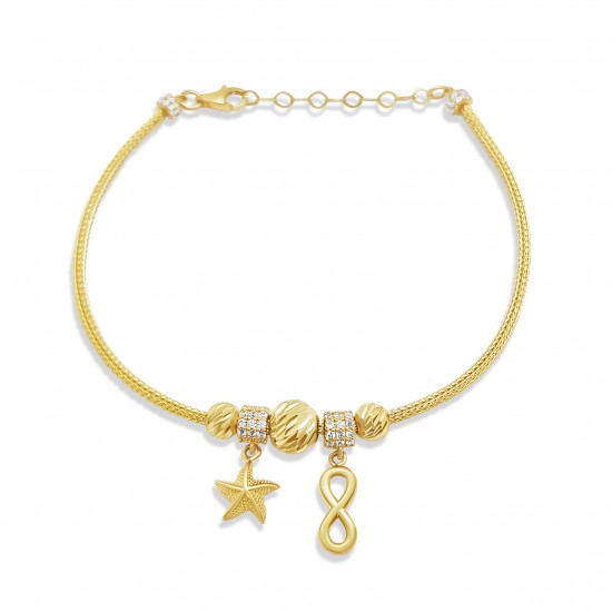 Arany Karlánc (méret:17,5-20,5) AU 96325