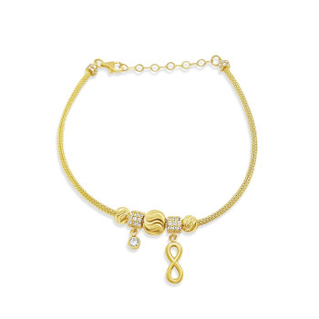 Arany Karlánc (méret:17,5-20,5) AU 96324