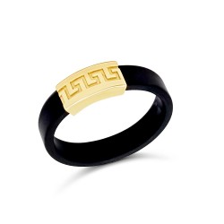 Arany Kaucsuk (méret:66) Gyűrű AU 92072