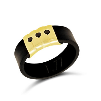 Arany Kaucsuk (méret:57) Gyűrű AU 79358