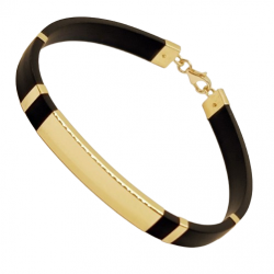 Arany Kaucsuk (méret:18) Karkötő AU 91854