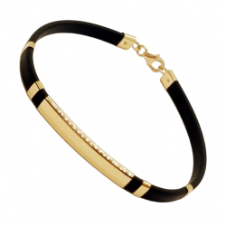 Arany Kaucsuk (méret:19) Karkötő AU 91856