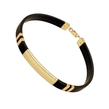 Arany Kaucsuk (méret:21) Karkötő AU 93072