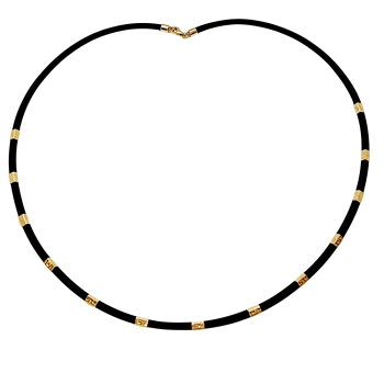 Arany Kaucsuk (méret:49) Lánc AU 90701