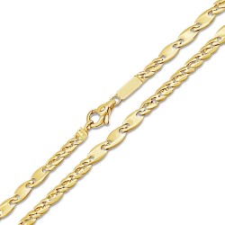 Arany Tömör Lánc (méret:45) AU 78973