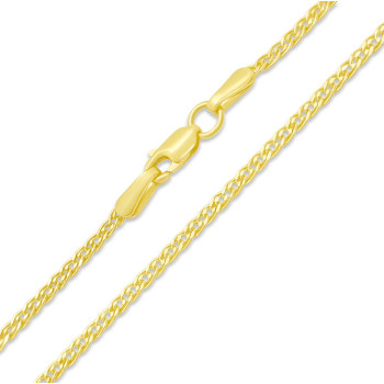 Arany Tömör Lánc (méret:50) AU 37124
