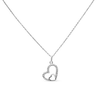 Fehérarany Lánc (méret:45) AU 79403